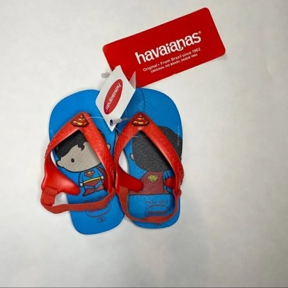 Havaianas blue superman