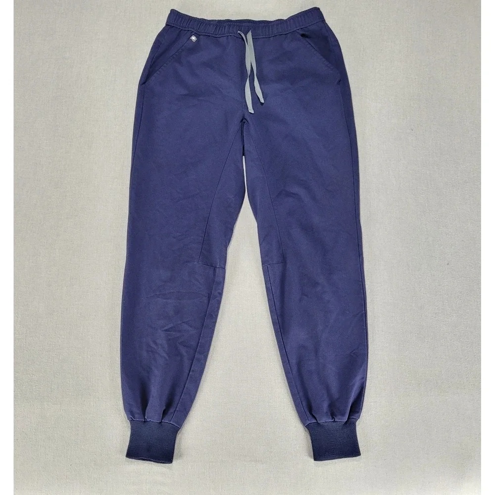 FIGS Tansen Jogger Scrub Pants Mens Samll Navy Blue Technical Collection
