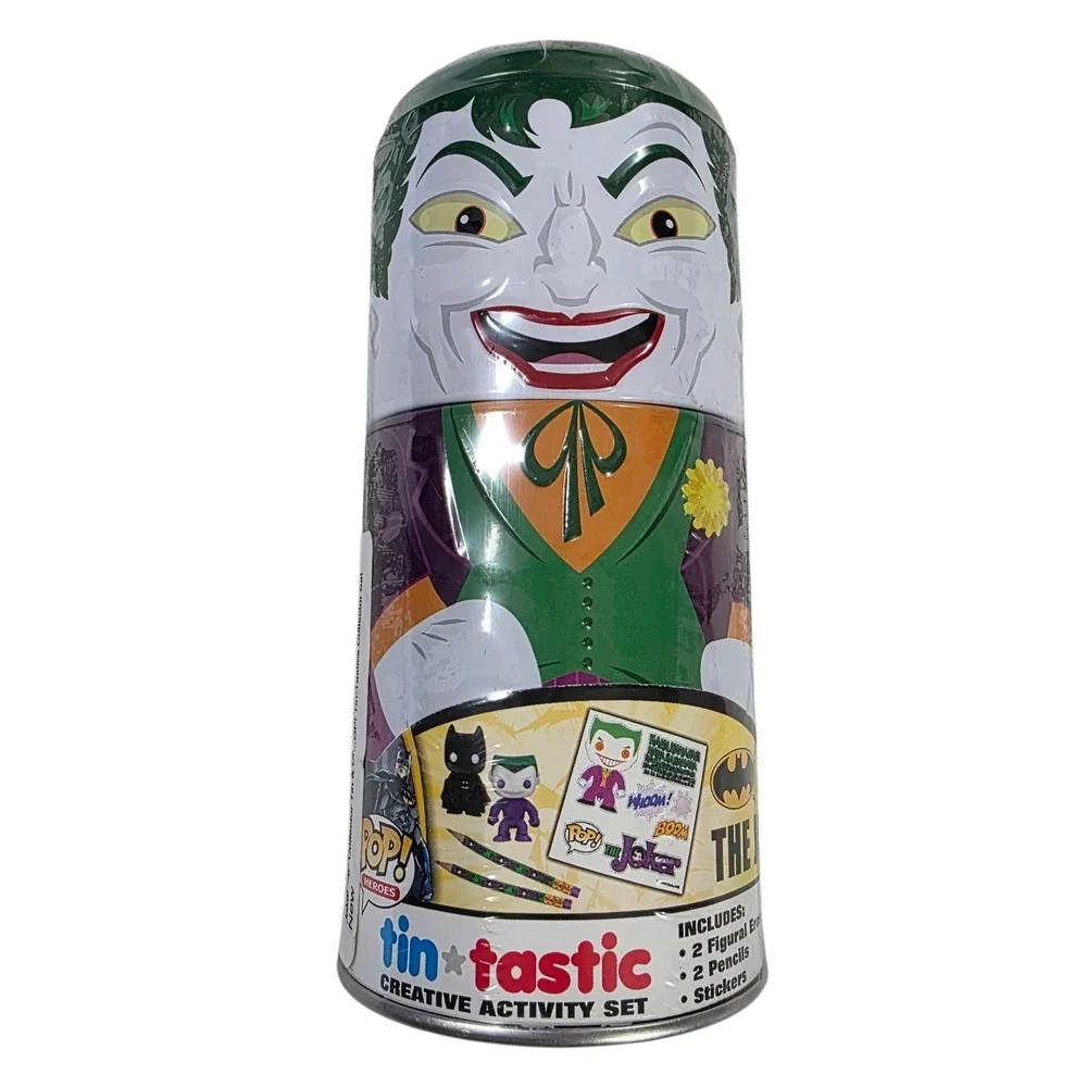NIP Funko‎ Pop Joker Collector Tin Creative Activity Set Collectibles Batman