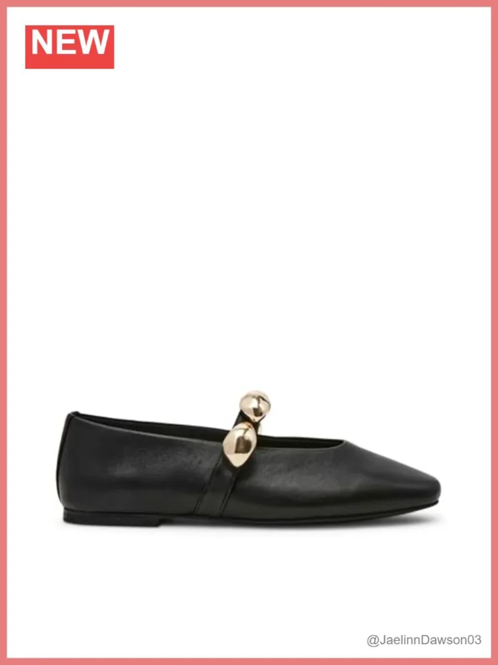 Leather Ballet Flats for Women - Round Toe Slip-On Casual Shoes