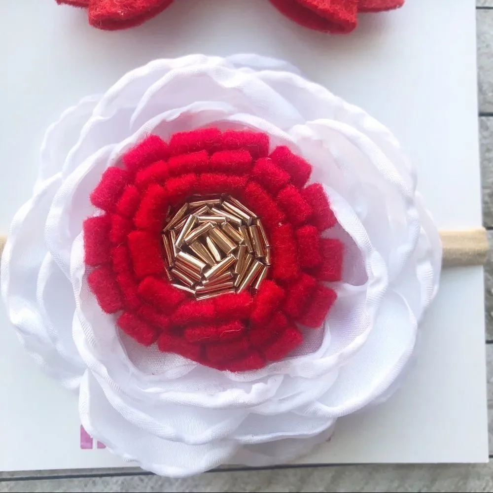 Set of Christmas Baby Headbands