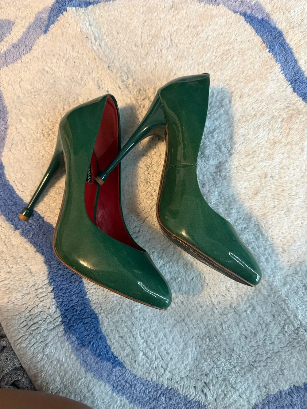 Charles Jourdan sleek patent