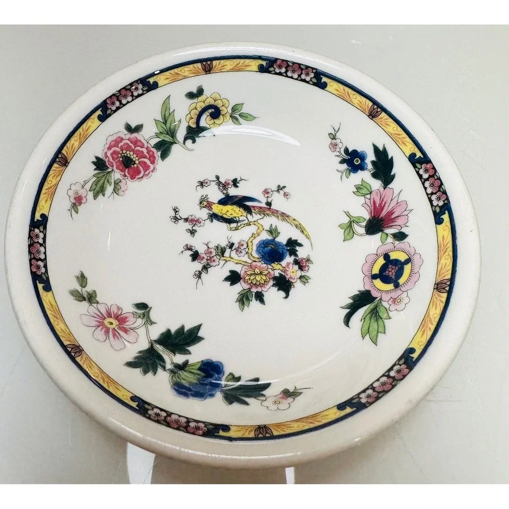 Syracuse China Oriental Bird of Paradise Fruit Bowls Set of 2 Restaurant Ware