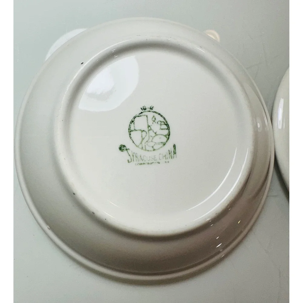 Syracuse China Oriental Bird of Paradise Fruit Bowls Set of 2 Restaurant Ware