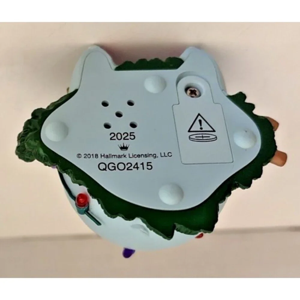 2025 Hallmark Keepsake I Want A Hippopotamus For Christmas Musical Ornament NIB