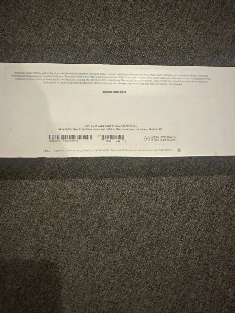 Apple Watch Series 1 (38mm Rose Gold Aluminum Case. Collectors Item!