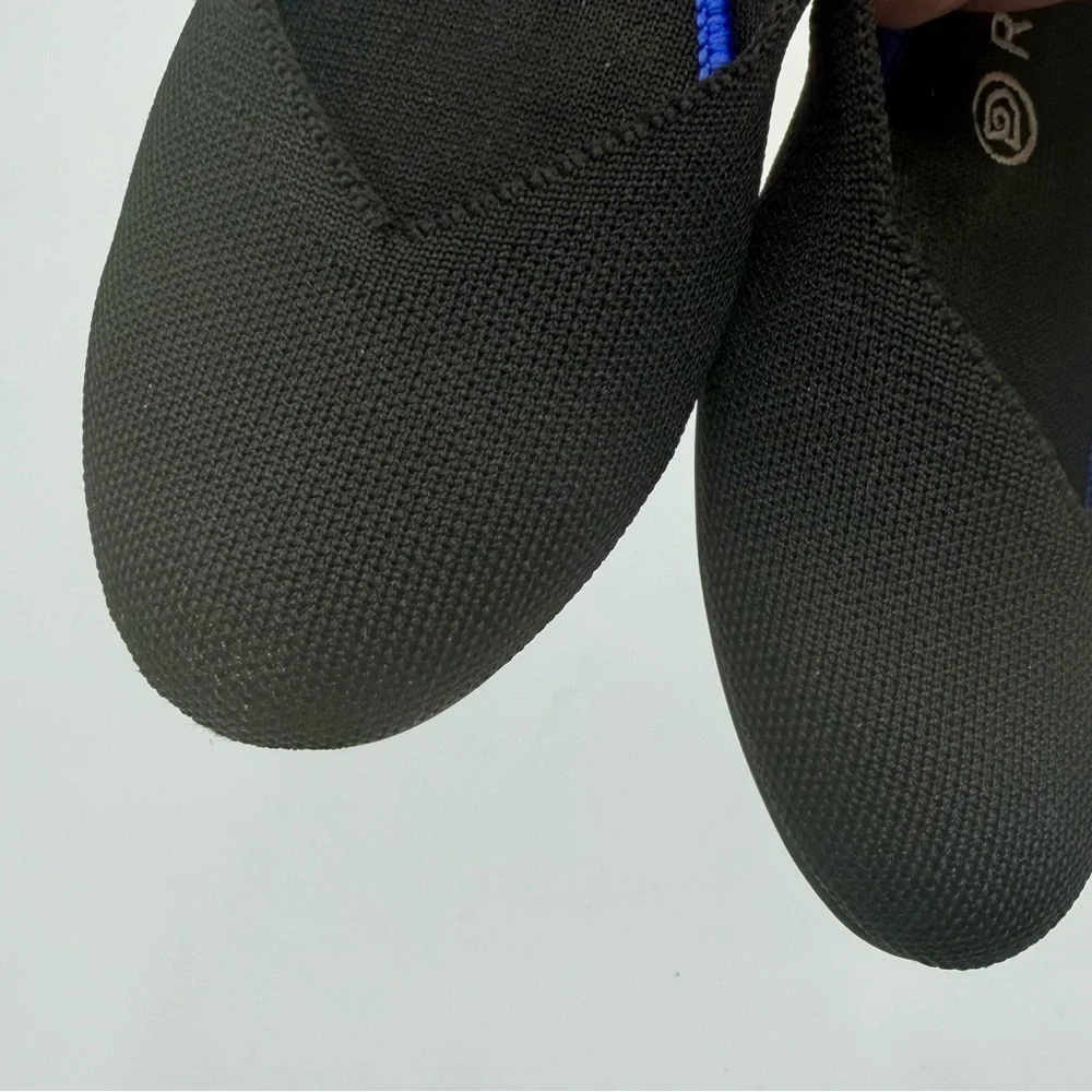 ROTHY’S The Flat Round Toe In Black Solid Size 8