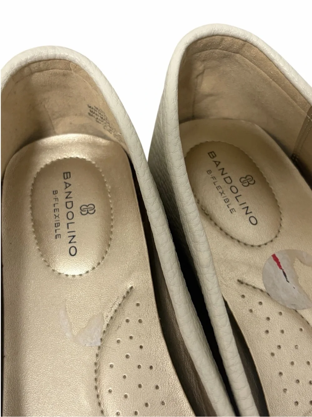 Bandolino Cream Off-White Driving Moccasin Loafers - Brand New - Size 10