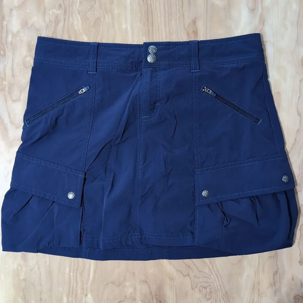Athleta Navy Blue Cargo Skort Size 30