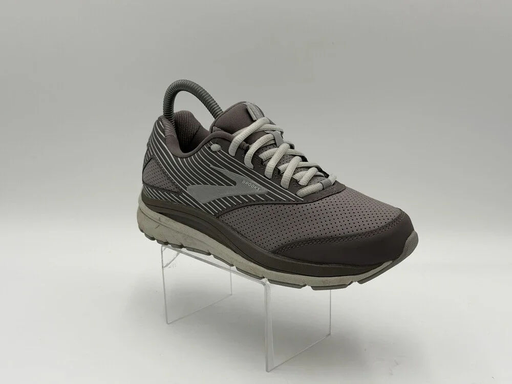 Brooks Addiction WLK Women’s Size 6D Gray Athletic Walking Sneakers Shoes