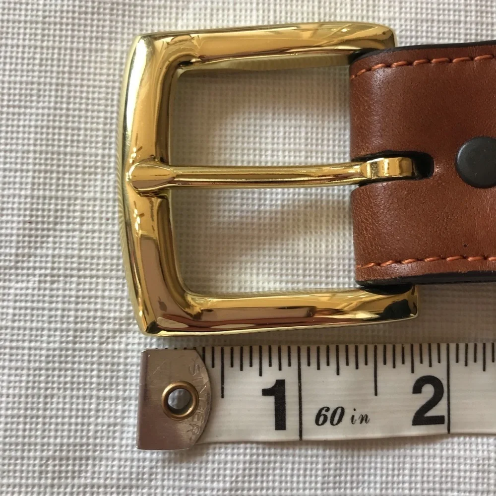 3D Belt Company Brown Leather Belt