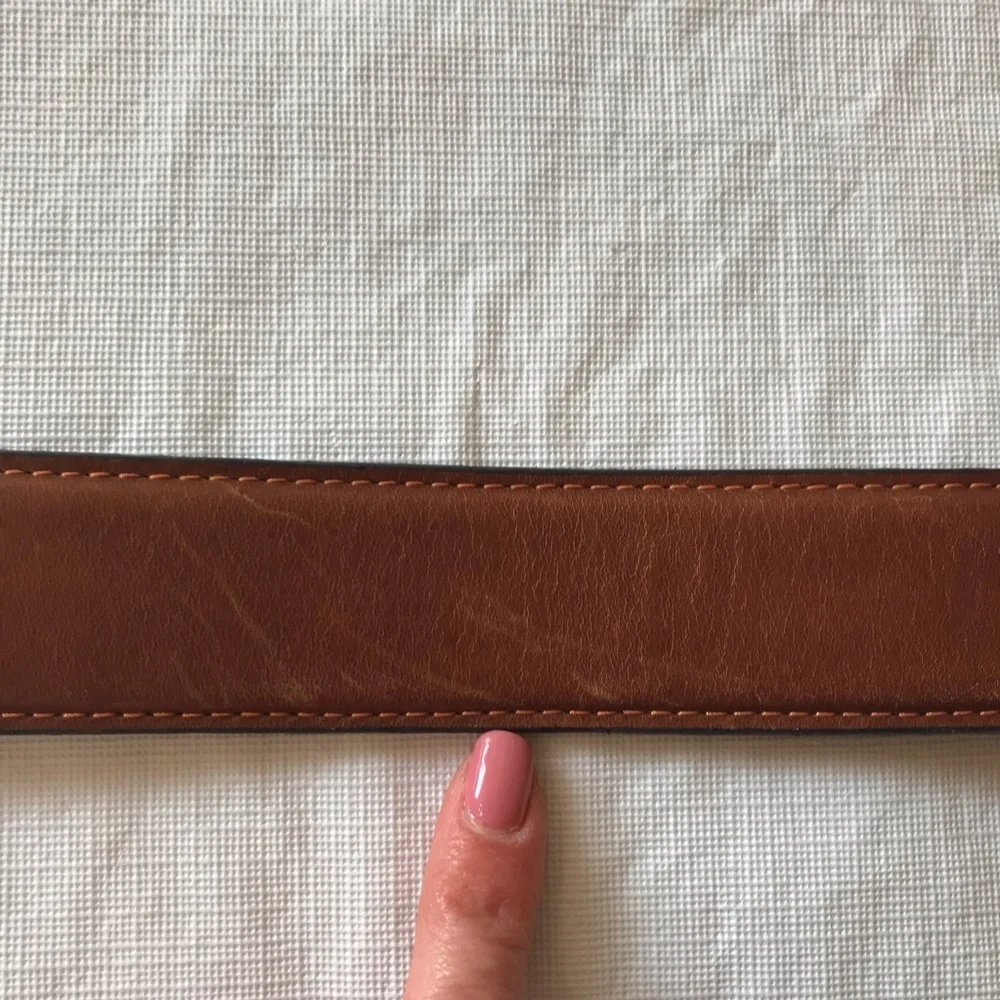 3D Belt Company Brown Leather Belt