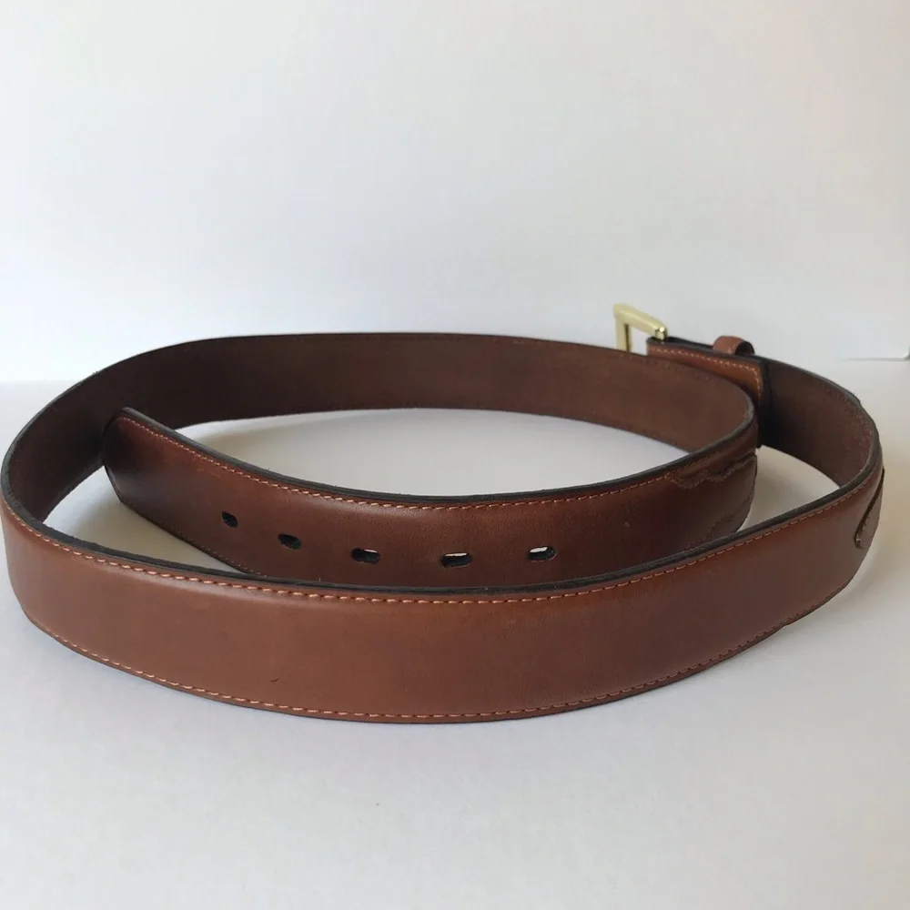 3D Belt Company Brown Leather Belt