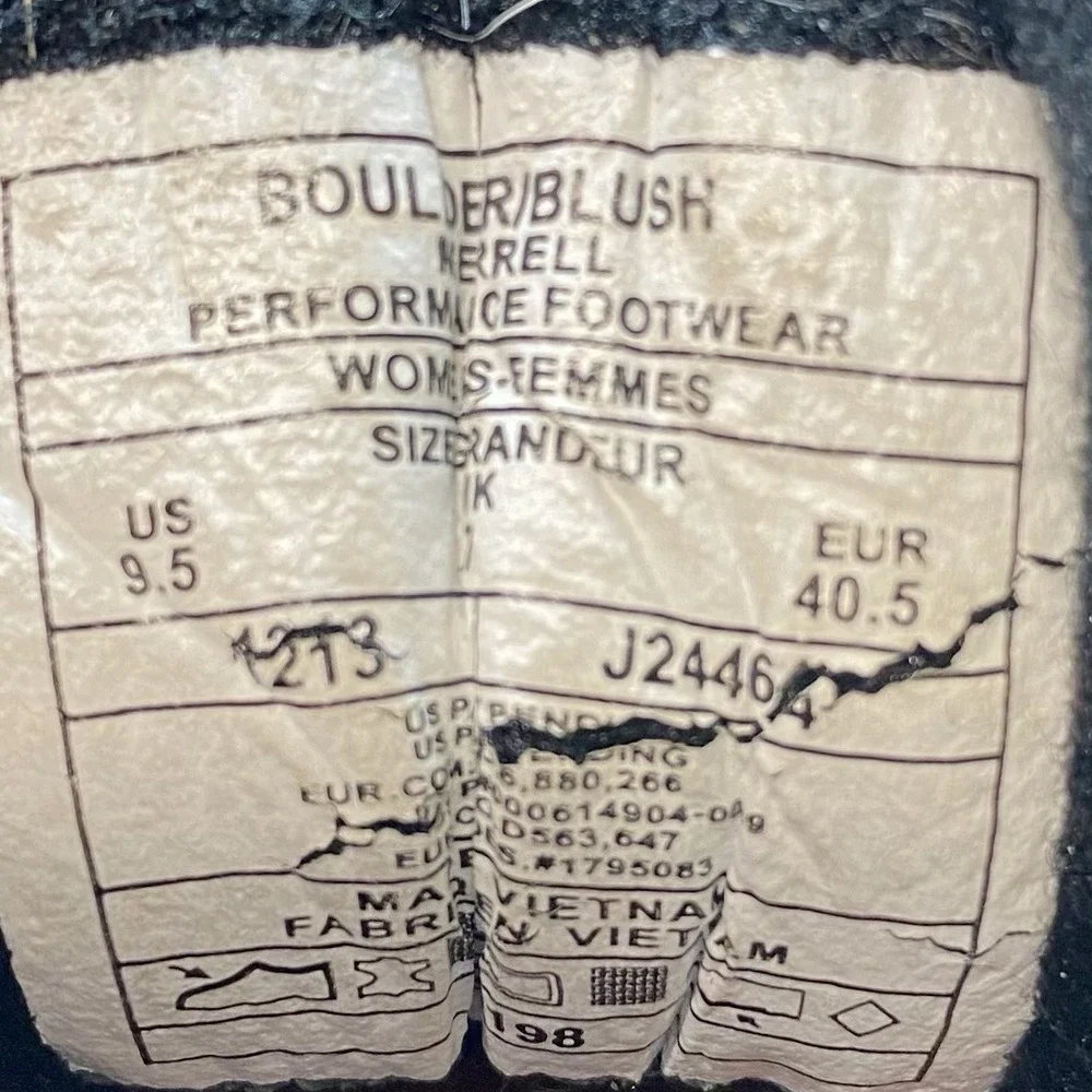 Merrell size womens