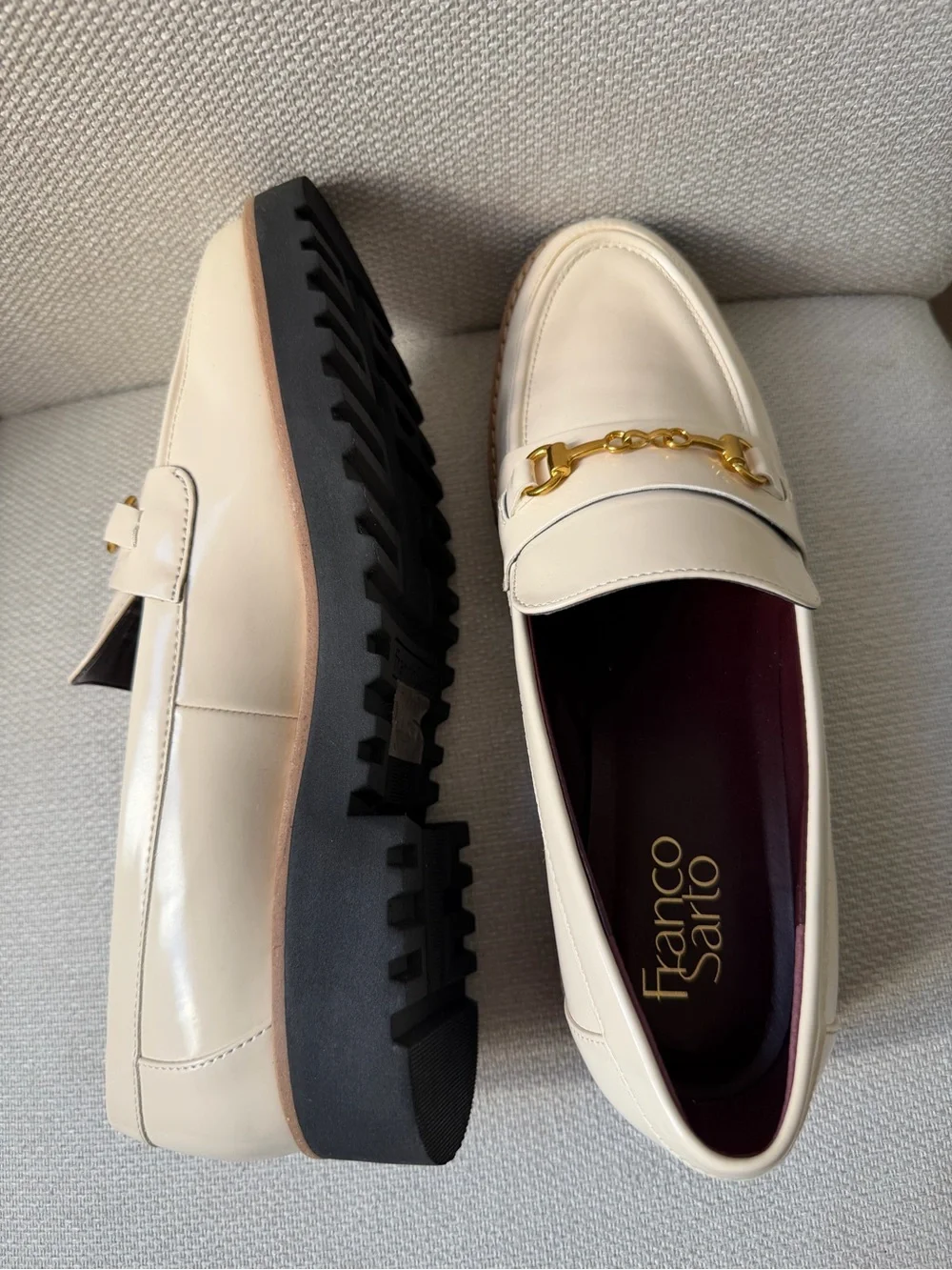 Franco Sarto sleek patent