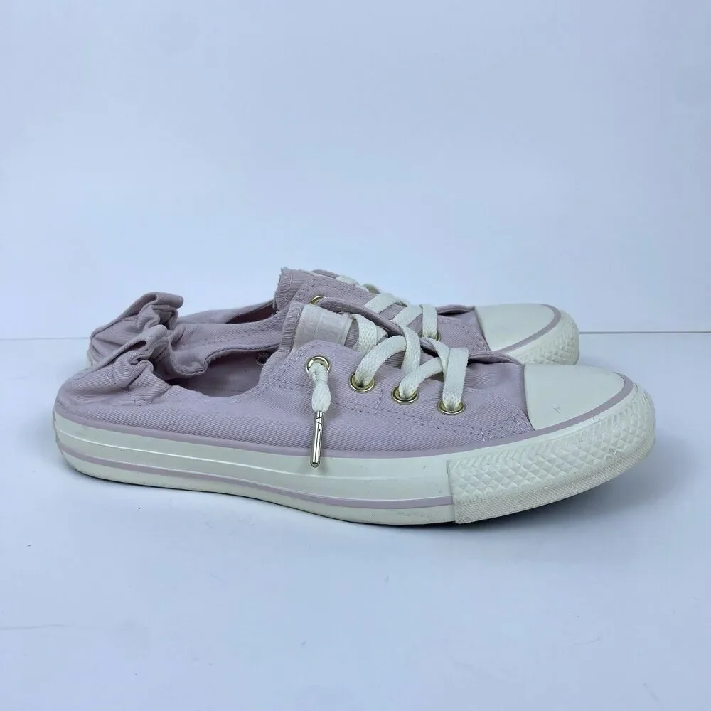 Converse Chuck Taylor Shoreline Slip-On Shoe Barely Rose/White Women's Sz 8.5 US