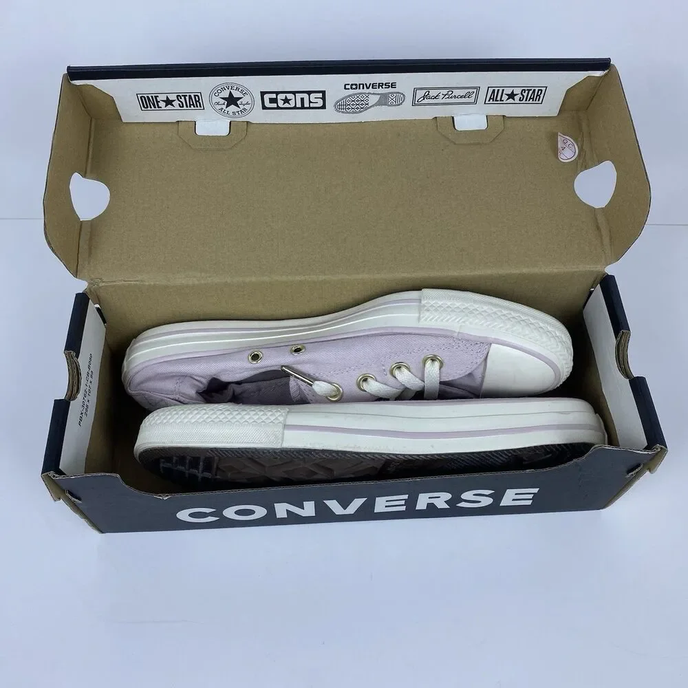 Converse Chuck Taylor Shoreline Slip-On Shoe Barely Rose/White Women's Sz 8.5 US