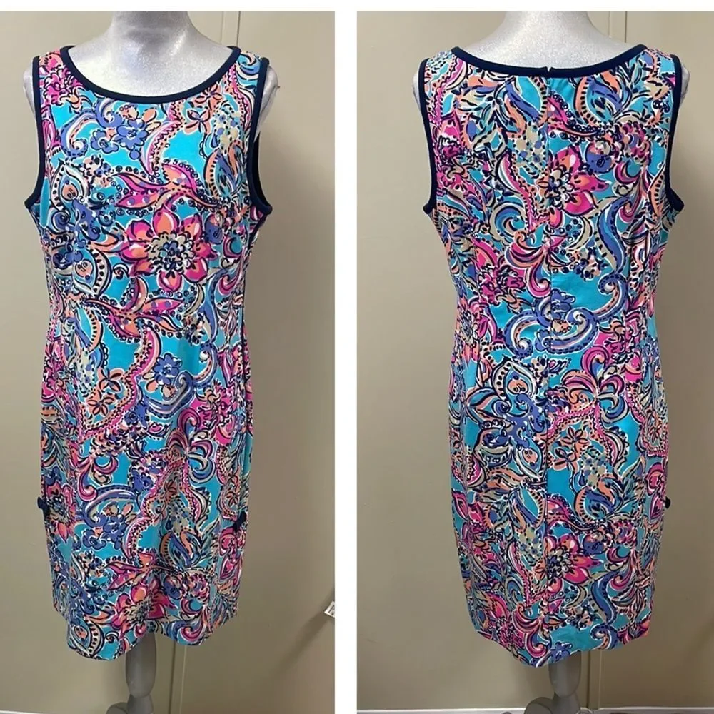Lilly Pulitzer mannequin altered blue