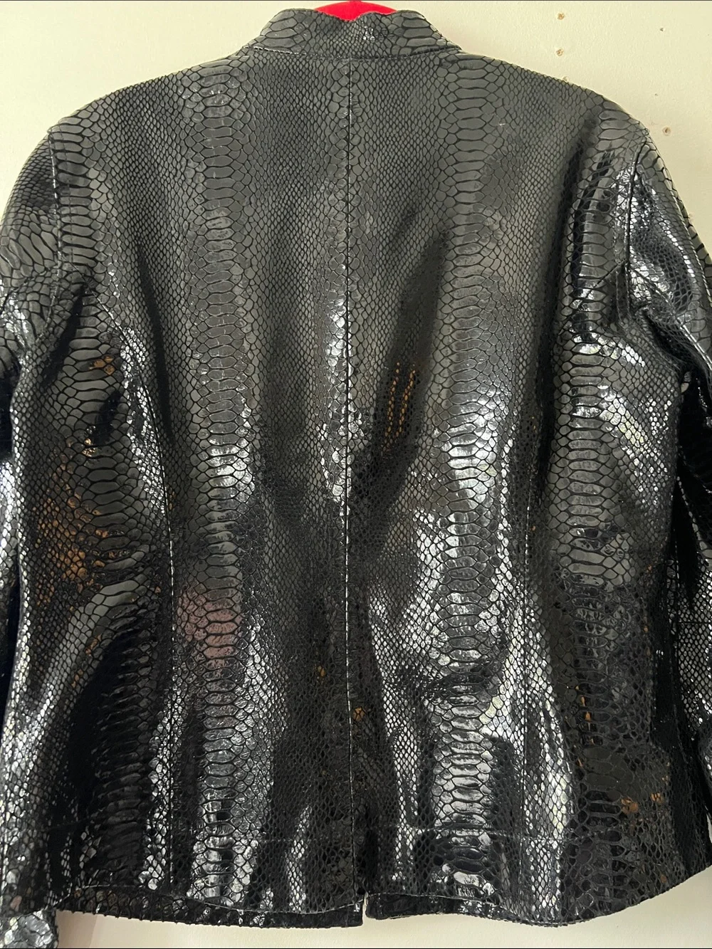 Chicos glossy leather