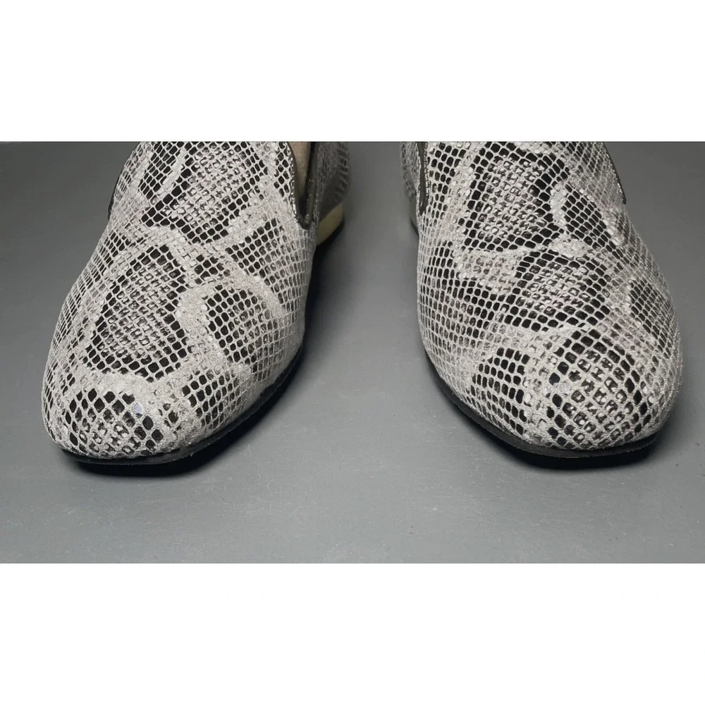 Donald‎ J Pliner Snake Print Hazel Mystic Embellished Loafers 8 M Shoes
