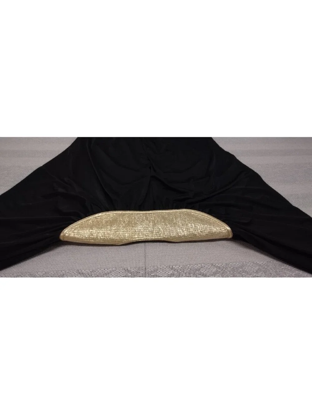Bill Tice Black Disco Mini Dress Long Sleeve Studio 54 Chic AVANTE-GARDE 70s M/L