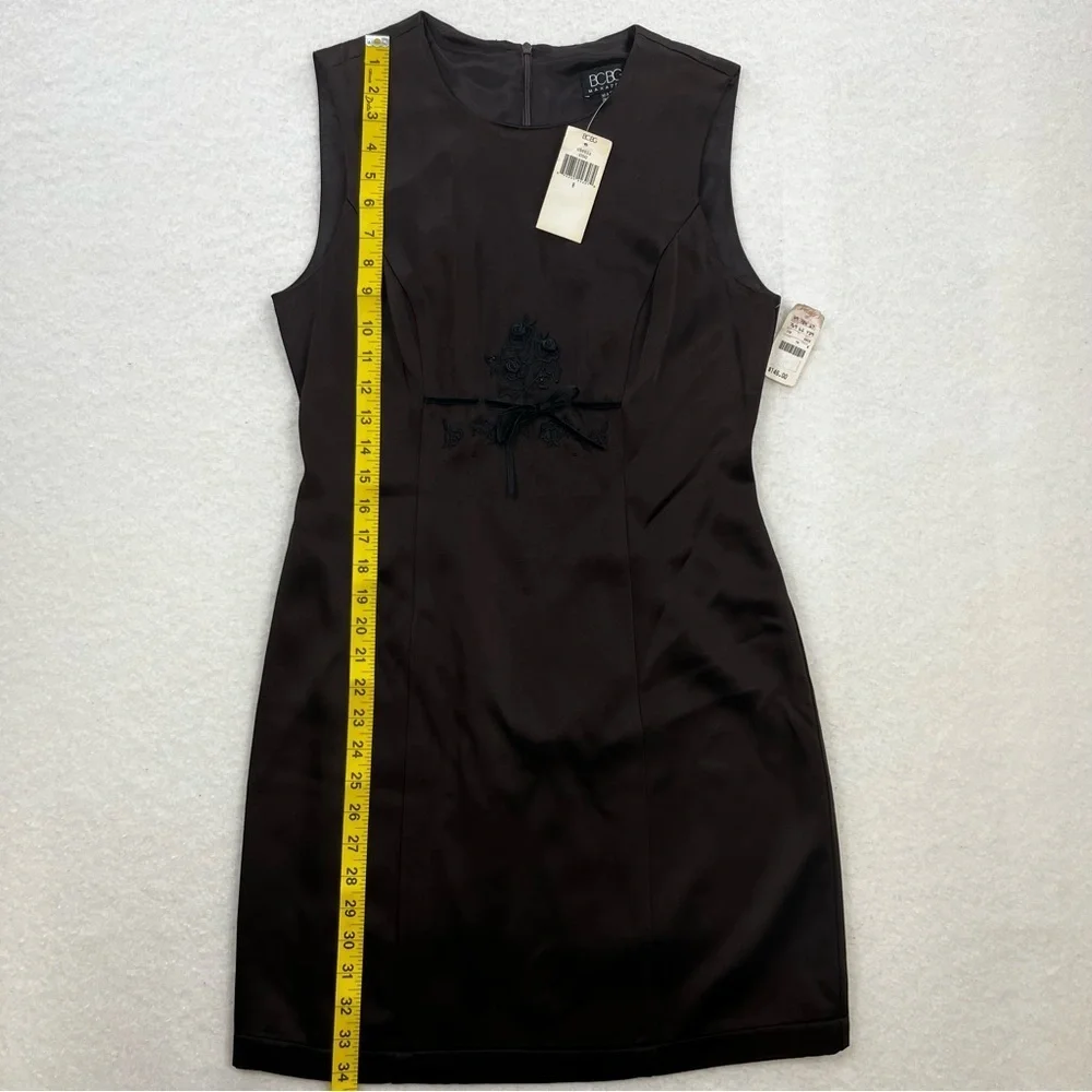 NWT Vintage BCBGMAXAZRIA Brown Dress Size 8