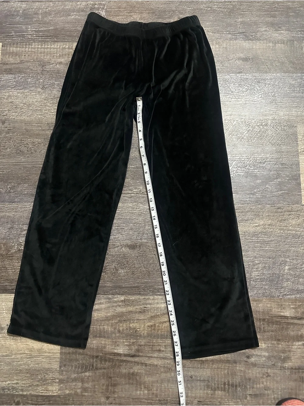 Juicy Couture Black Velour Rhinestone Sleepwear - Medium - Y2K Inspired