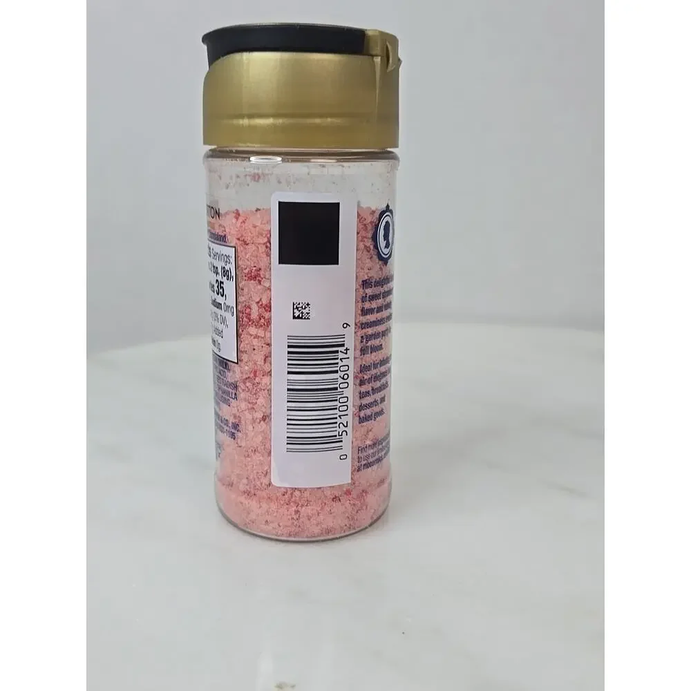 McCormick Bridgerton Strawberries & Cream Finishing Sugar Limited Edition NEW
