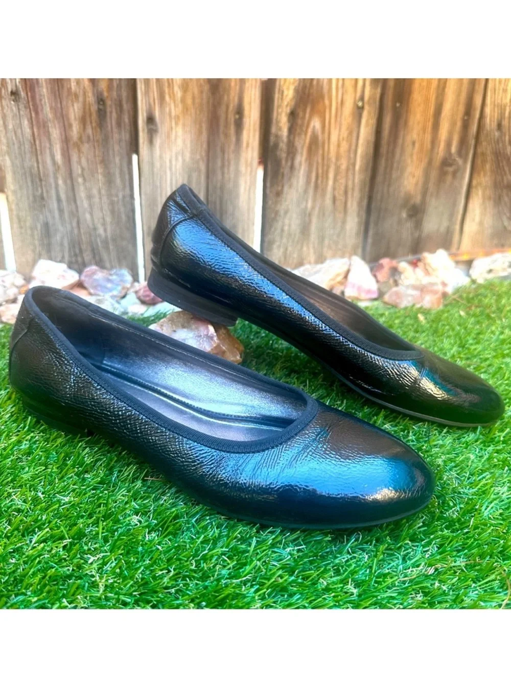 Johnson & Murphy Classic Black  Flats