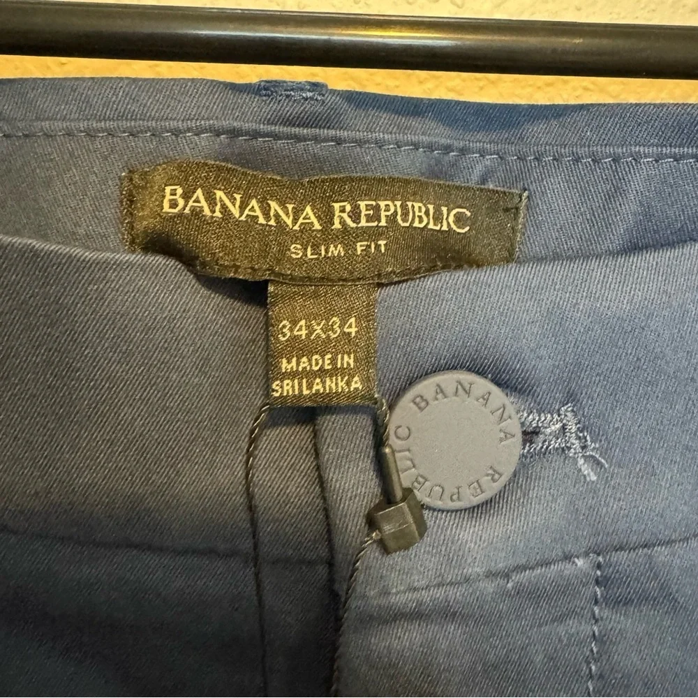 Banana Republic Men's Dark Blue Dress Pants NWT