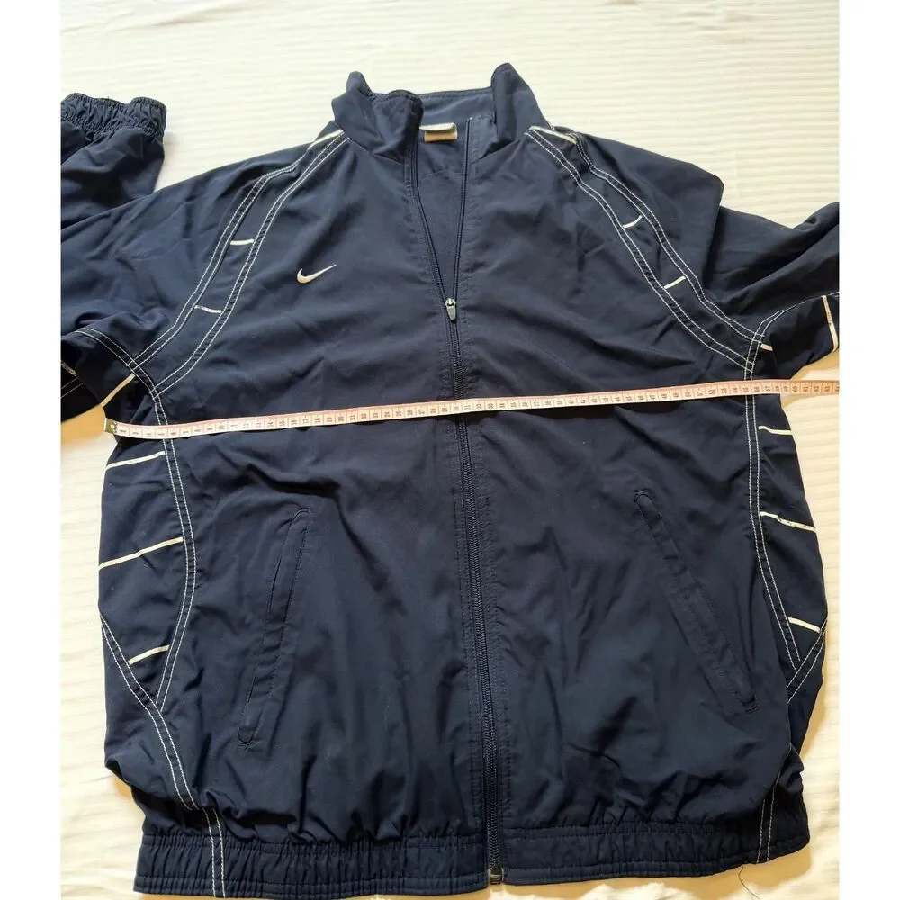 Nike Dri-FIT Track Jacket Men’s Medium Navy Blue Full Zip