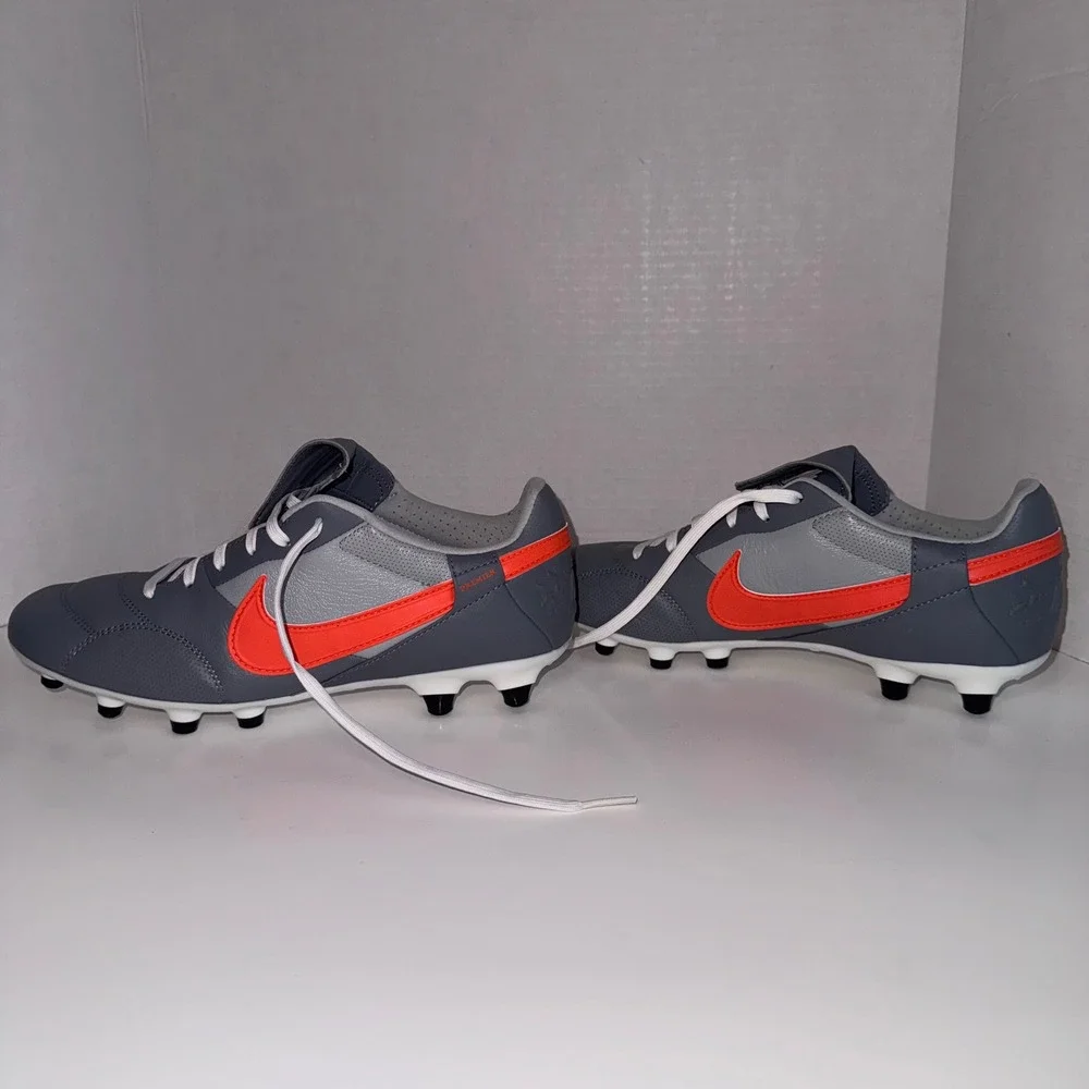 Nike Premier 3 FG Soccer Cleats Smoke Grey NIB Unisex Mens 8.5 Women's 10