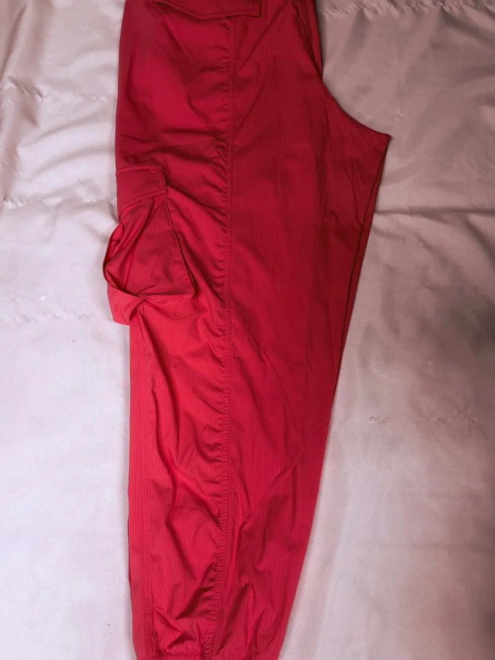 lululemon athletica Red Track Jogger Pants