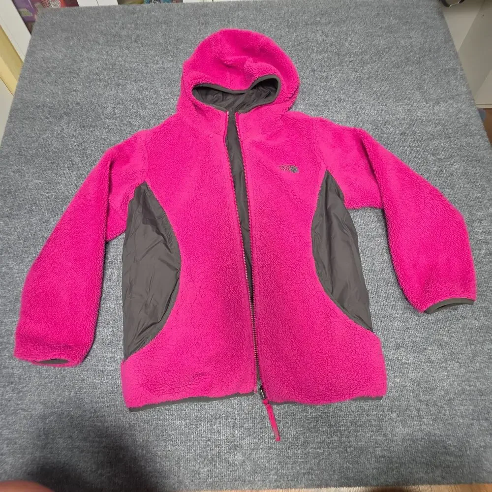 The North Face pink construction
