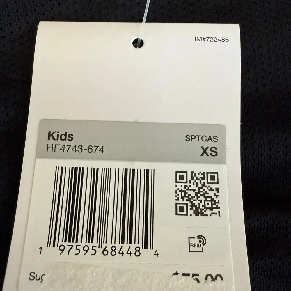 Nike Kids Max Volume Windrunner Woven Lined Jacket size XS 6-7 NWT