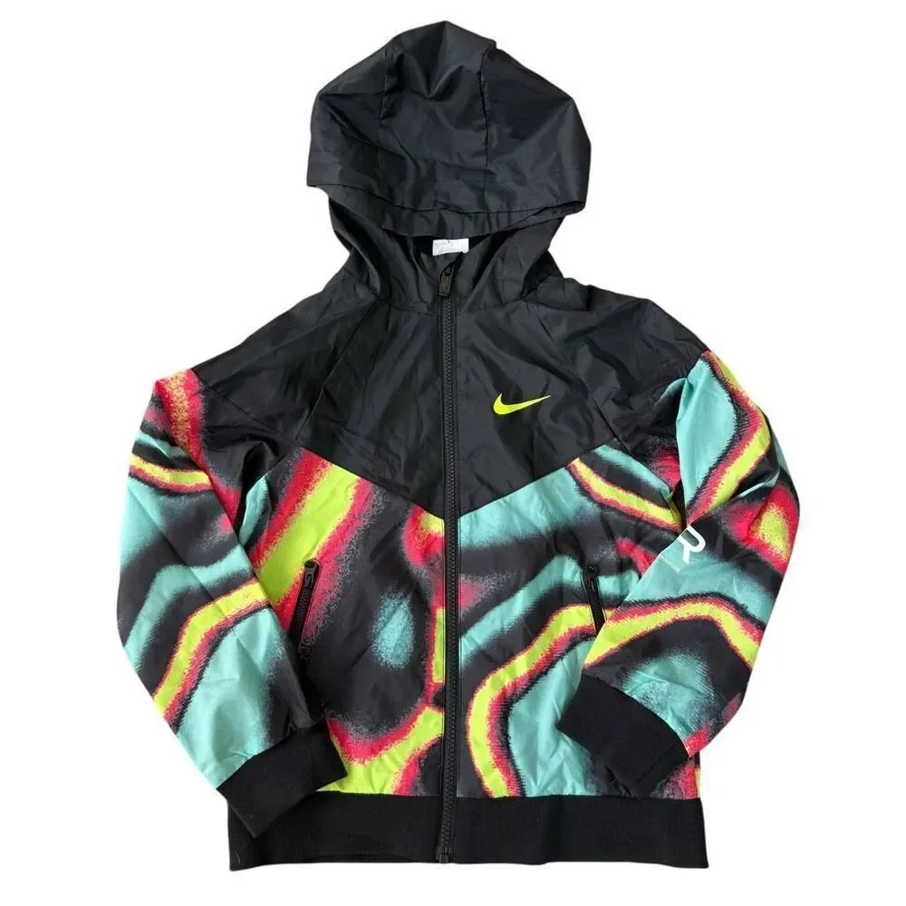 Nike Kids Max Volume Windrunner Woven Lined Jacket size XS 6-7 NWT