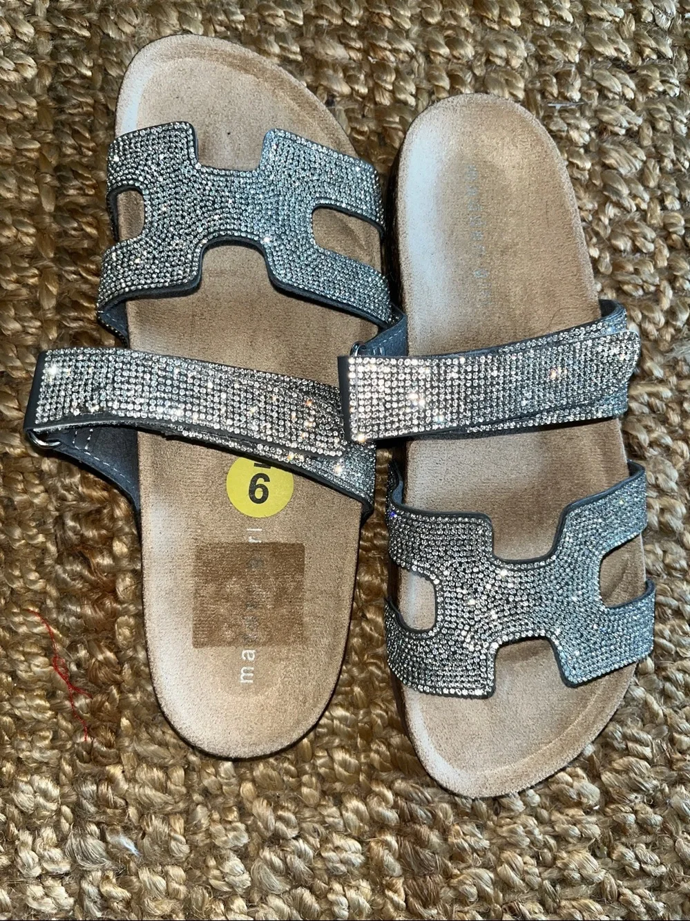 Madden Girl shiny silver