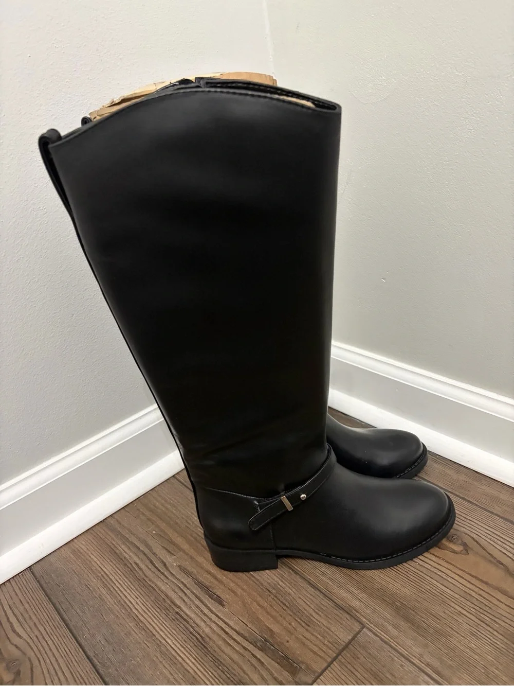 Women's Over-The-Knee Black Riding Boots - Classic Tall Style
