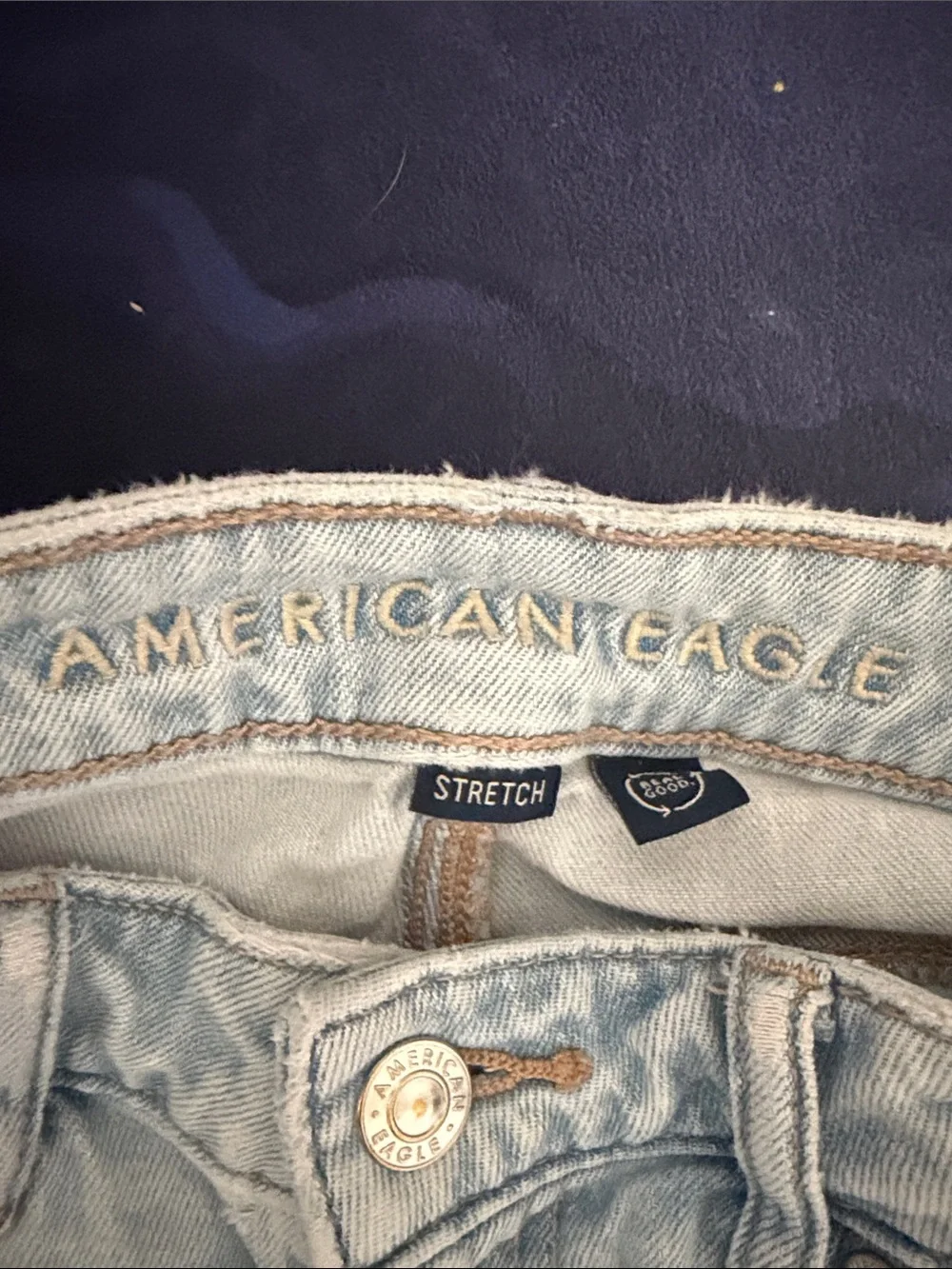 American Eagle Outfitters soft wash thigh