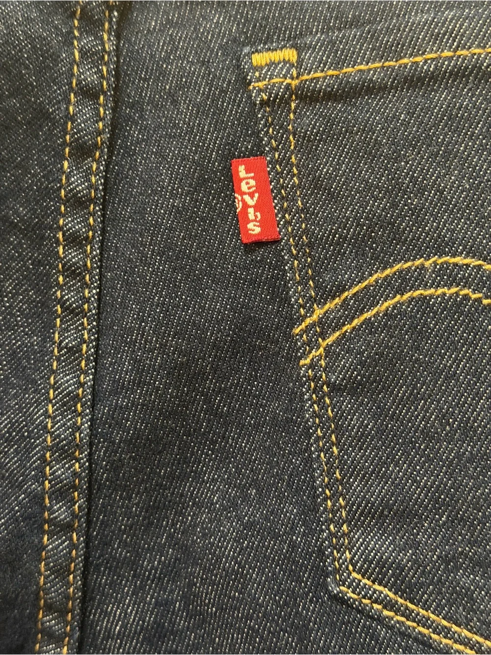 NWT Levi's Women's Slim Straight Jeans in Dark Indigo
