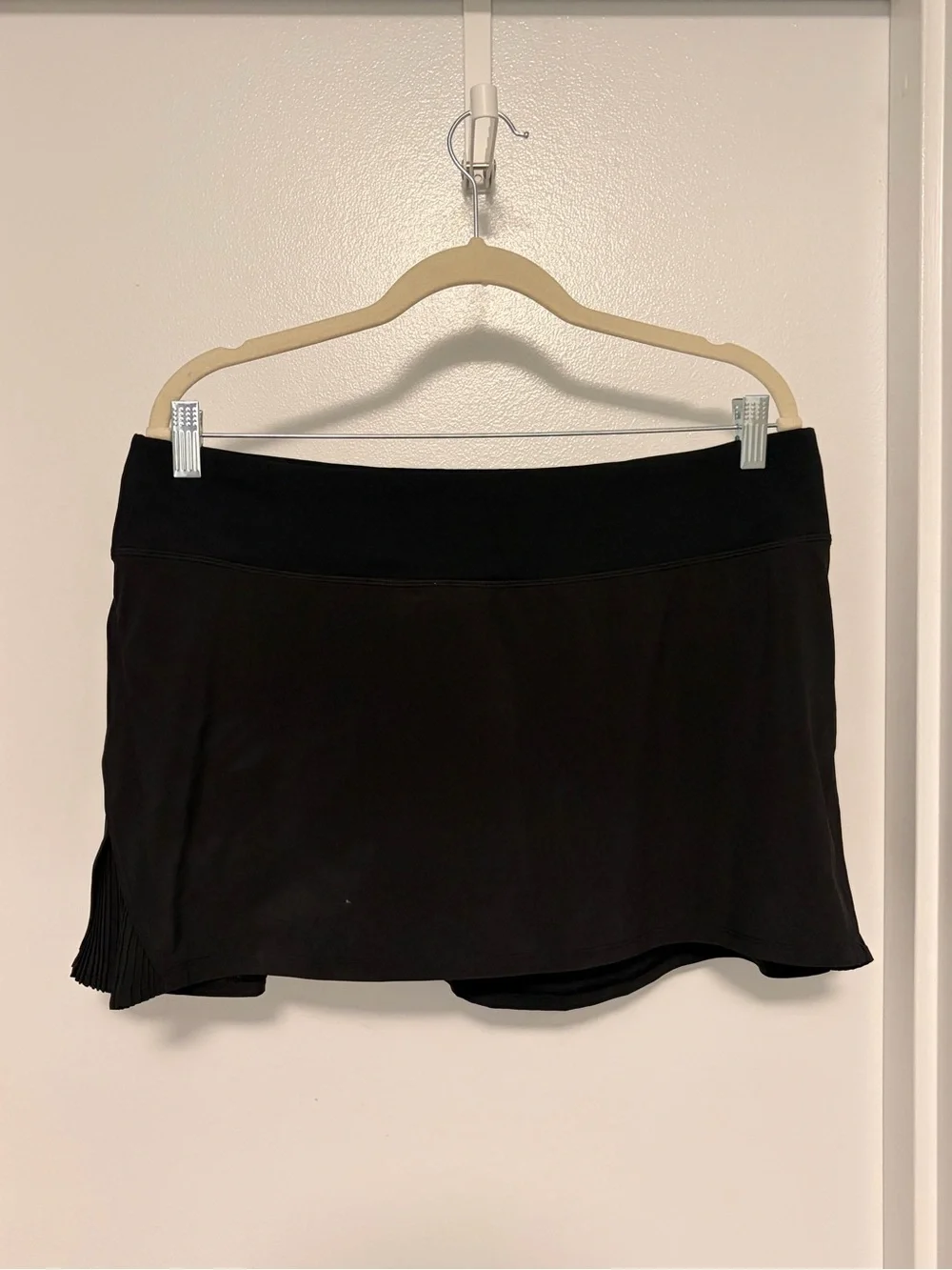lululemon athletica Black Athletic Skort with Wide Waistband