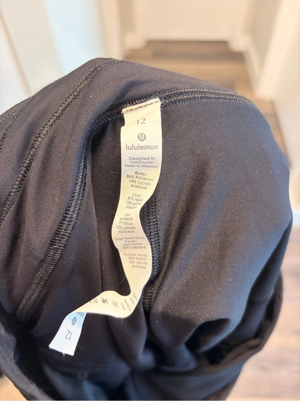 lululemon athletica sporty black