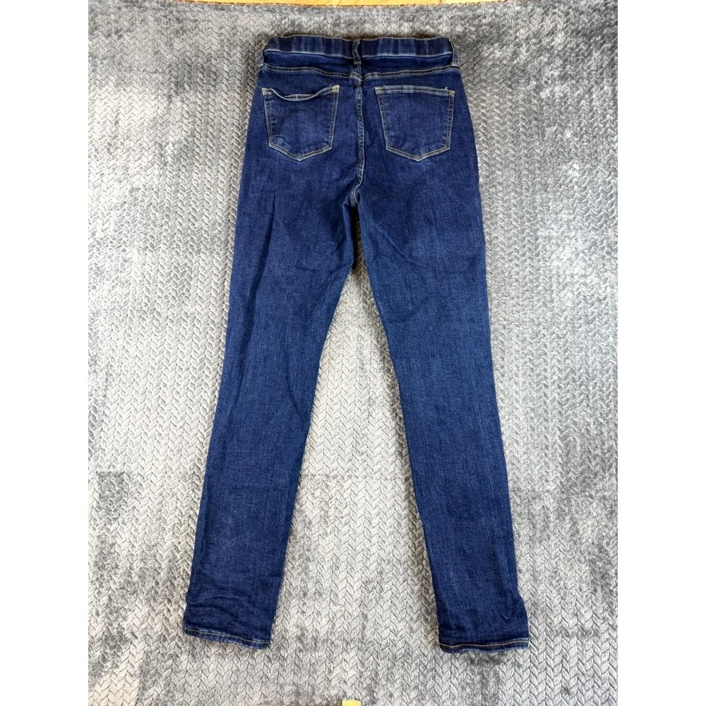 NY&C Curvy High Rise Skinny Jeans Women 8 Blue Denim Cotton Dark Wash Streetwear