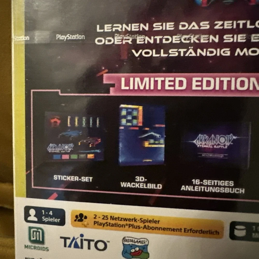 Playstation 5 Arkanoid Eternal Battle (Limited Edition) (De (UK IMPORT) Game NEW