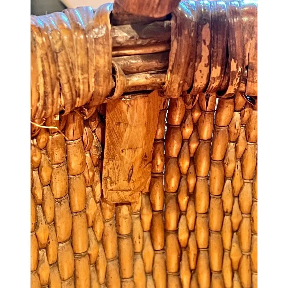 Chinese Rice Gathering Basket 15.5