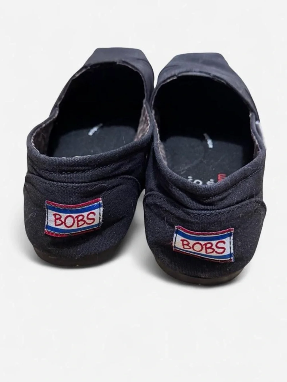 BOBS | Black Slip-on Shoes | Memory Foam Sole | Size 6.5