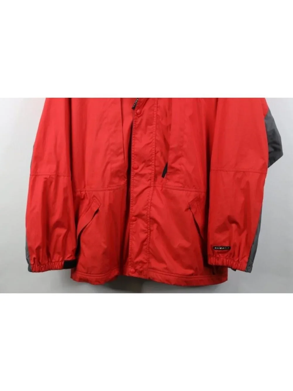 Vtg 90s Y2K Nike ACG Mens Large Travis Scott Mini Swoosh Hooded Parka Jacket Red