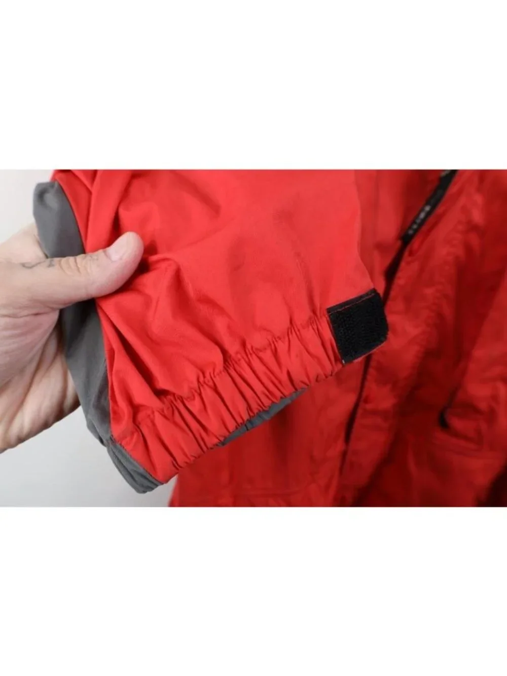 Vtg 90s Y2K Nike ACG Mens Large Travis Scott Mini Swoosh Hooded Parka Jacket Red