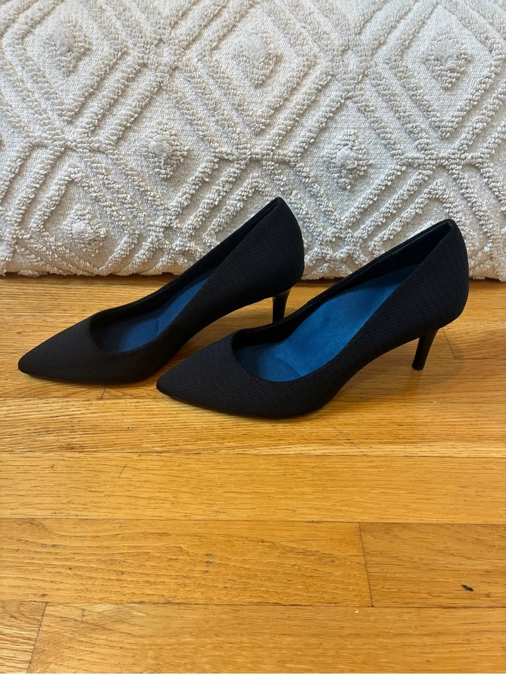 Betabrand Black Pointed-Toe Pumps - Stylish High Heels w/ Cushion & Arch Support