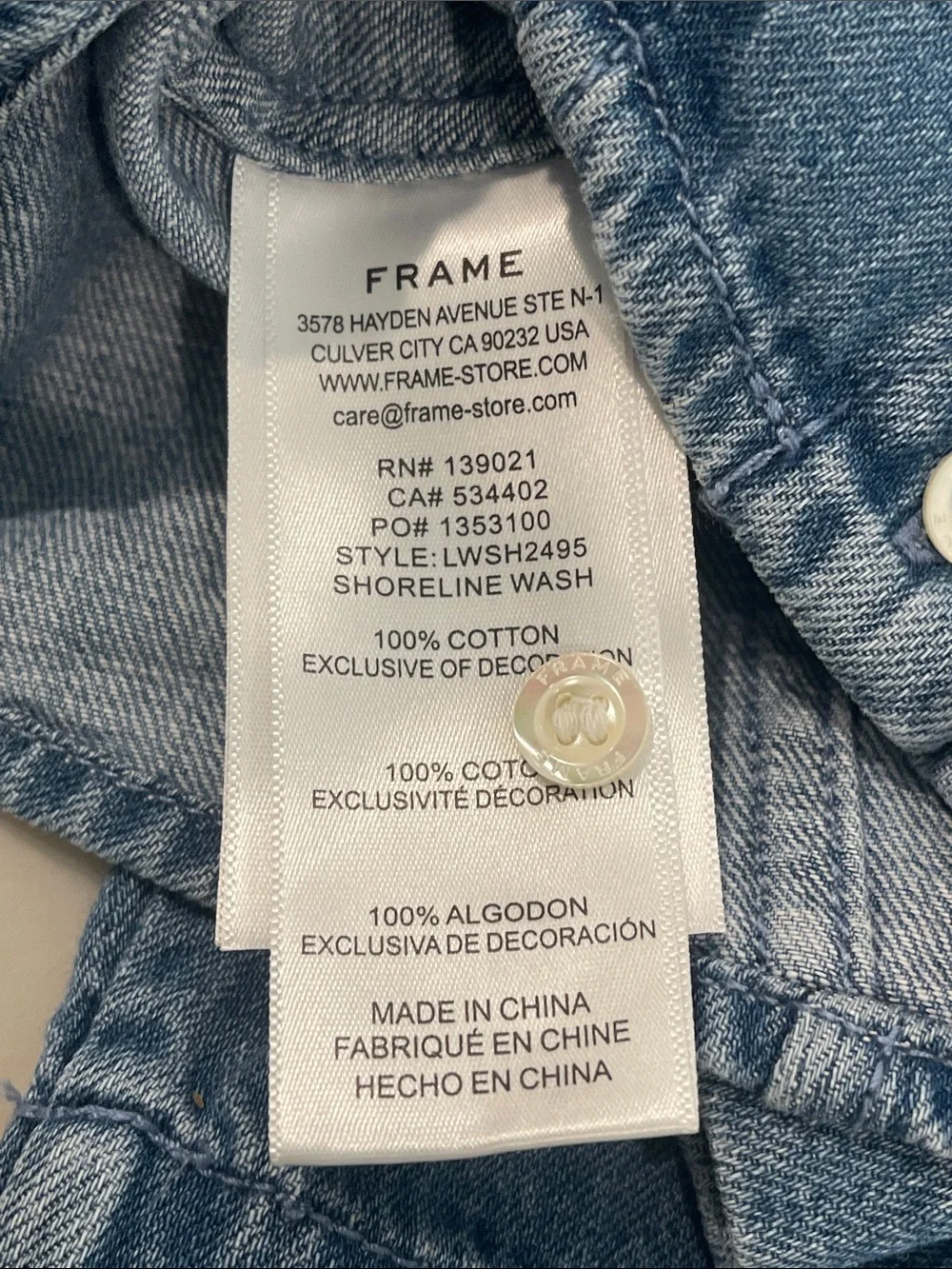 Frame Denim frame denim